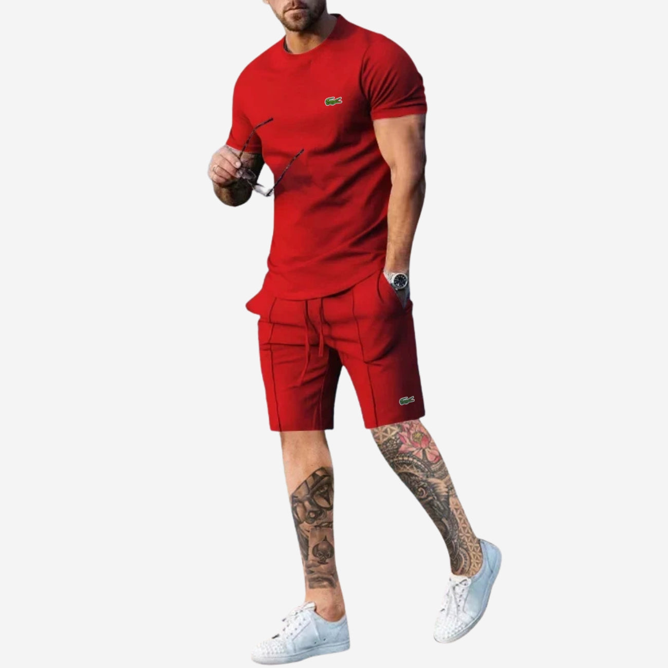 Set T-Shirt & Short Décontracté - PRIX DÉSTOCKAGE