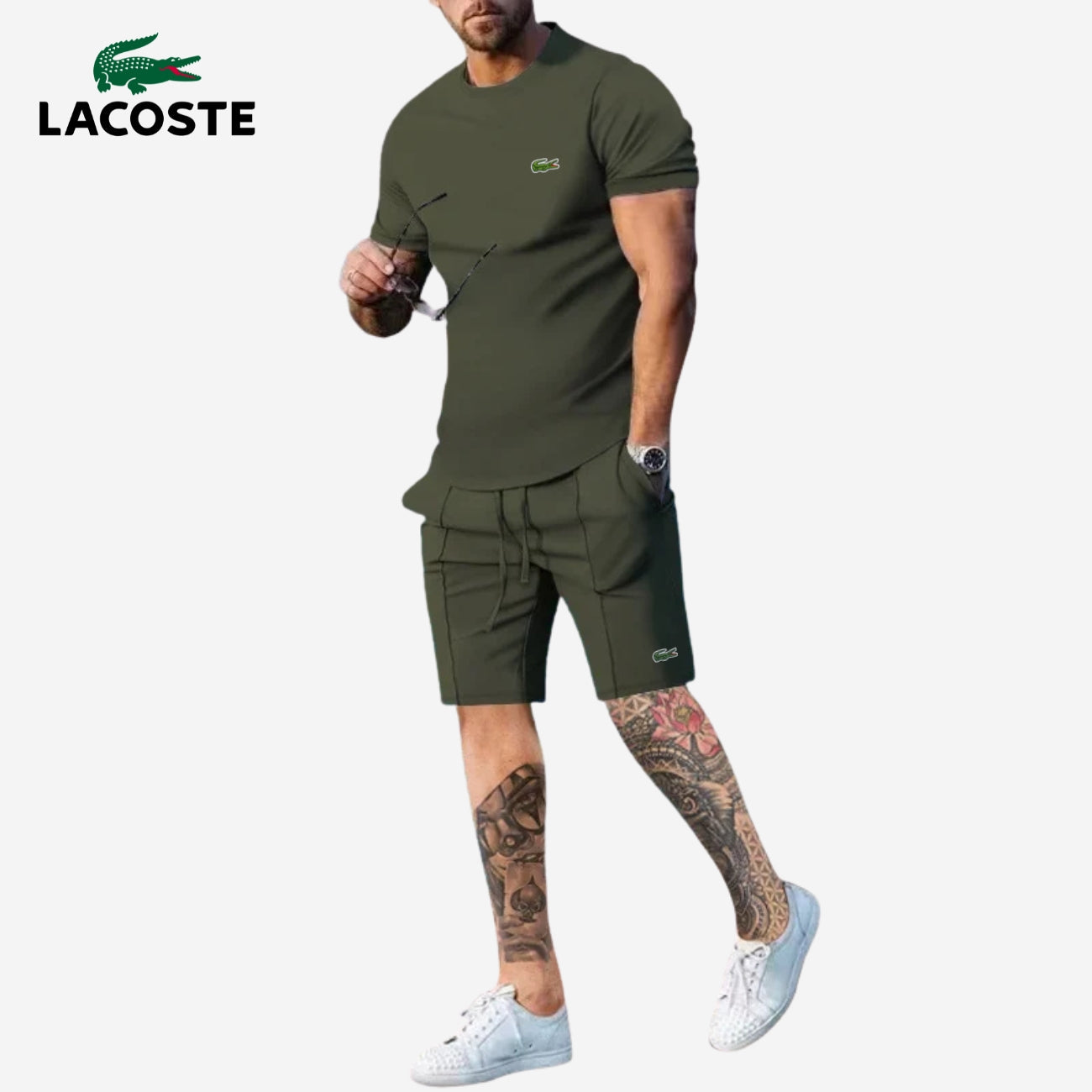 Set T-Shirt & Short Décontracté || PRIX DÉSTOCKAGE
