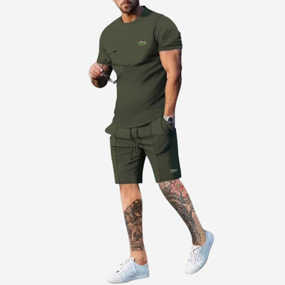 Set T-Shirt & Short Décontracté - PRIX DÉSTOCKAGE