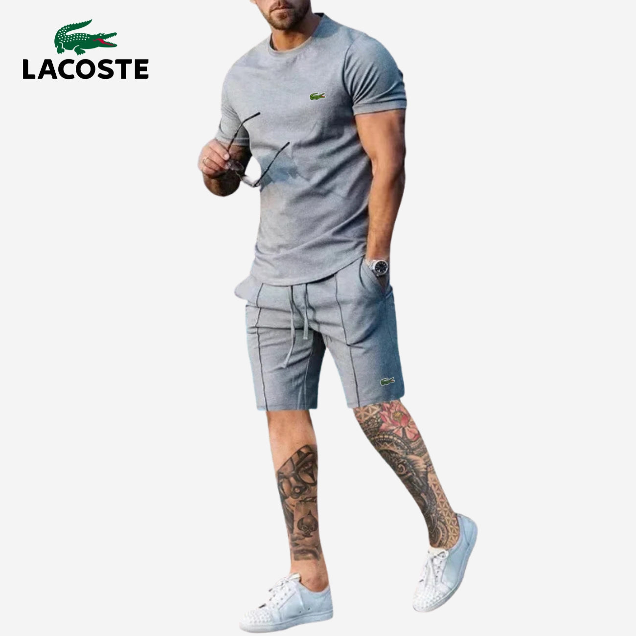 Set T-Shirt & Short Décontracté || PRIX DÉSTOCKAGE