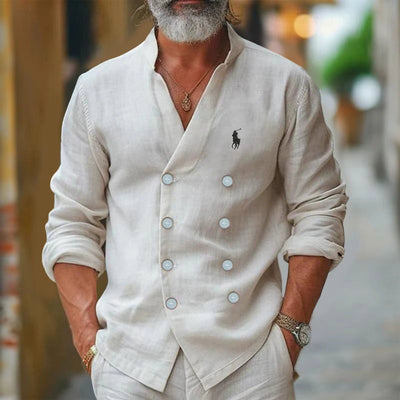 Chemise Croisée Élégante - PRIX DÉSTOCKAGE