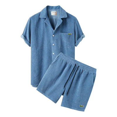 Ensemble Chemise & Short Décontracté - PRIX DÉSTOCKAGE