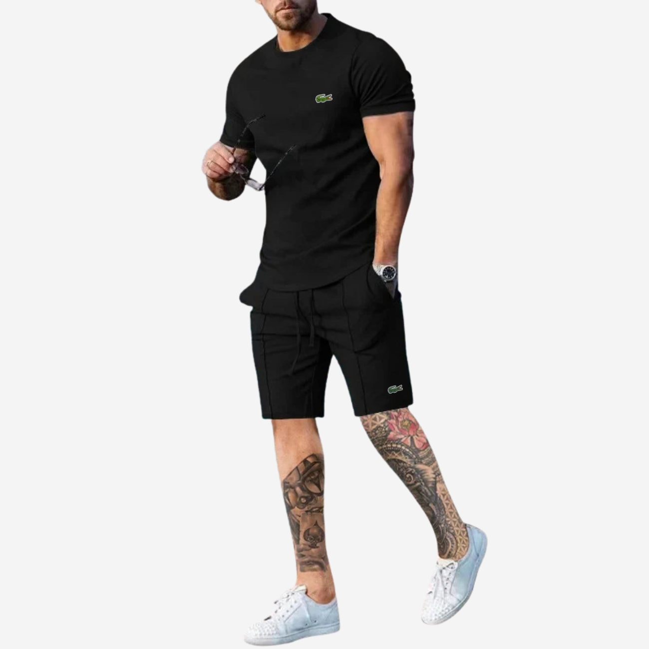 Set T-Shirt & Short Décontracté - PRIX DÉSTOCKAGE