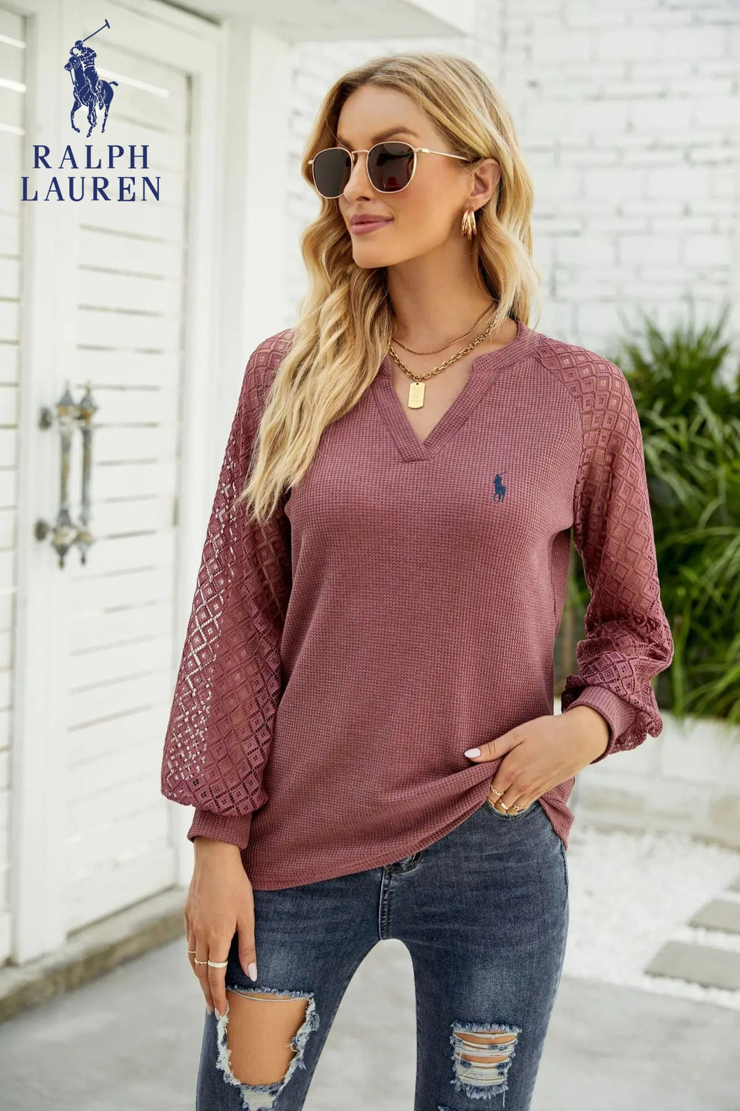 Haut Élégant à Manches Longues || VENTE DE DÉSTOCKAGE