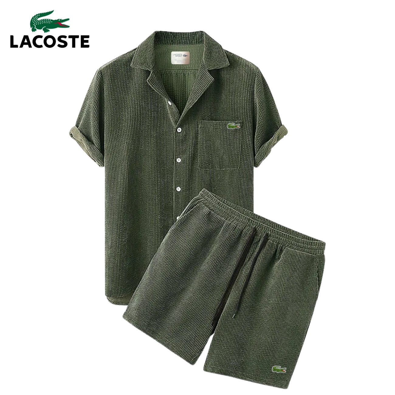 Ensemble Chemise & Short Décontracté || PRIX DÉSTOCKAGE