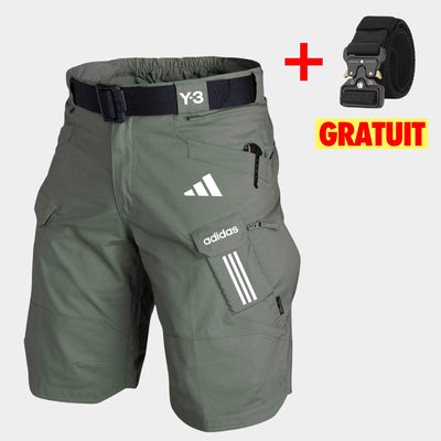 Short Cargo Tactique + Ceinturon Gratuit — PRIX DÉSTOCKAGE