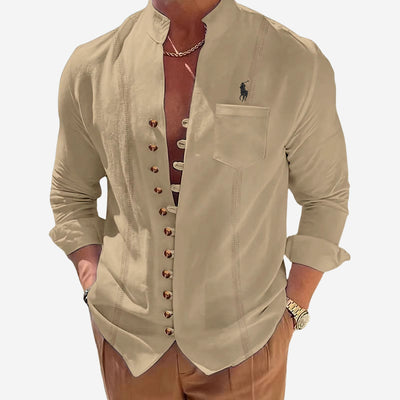 Chemise Décontractée à Boutons - PRIX DÉSTOCKAGE