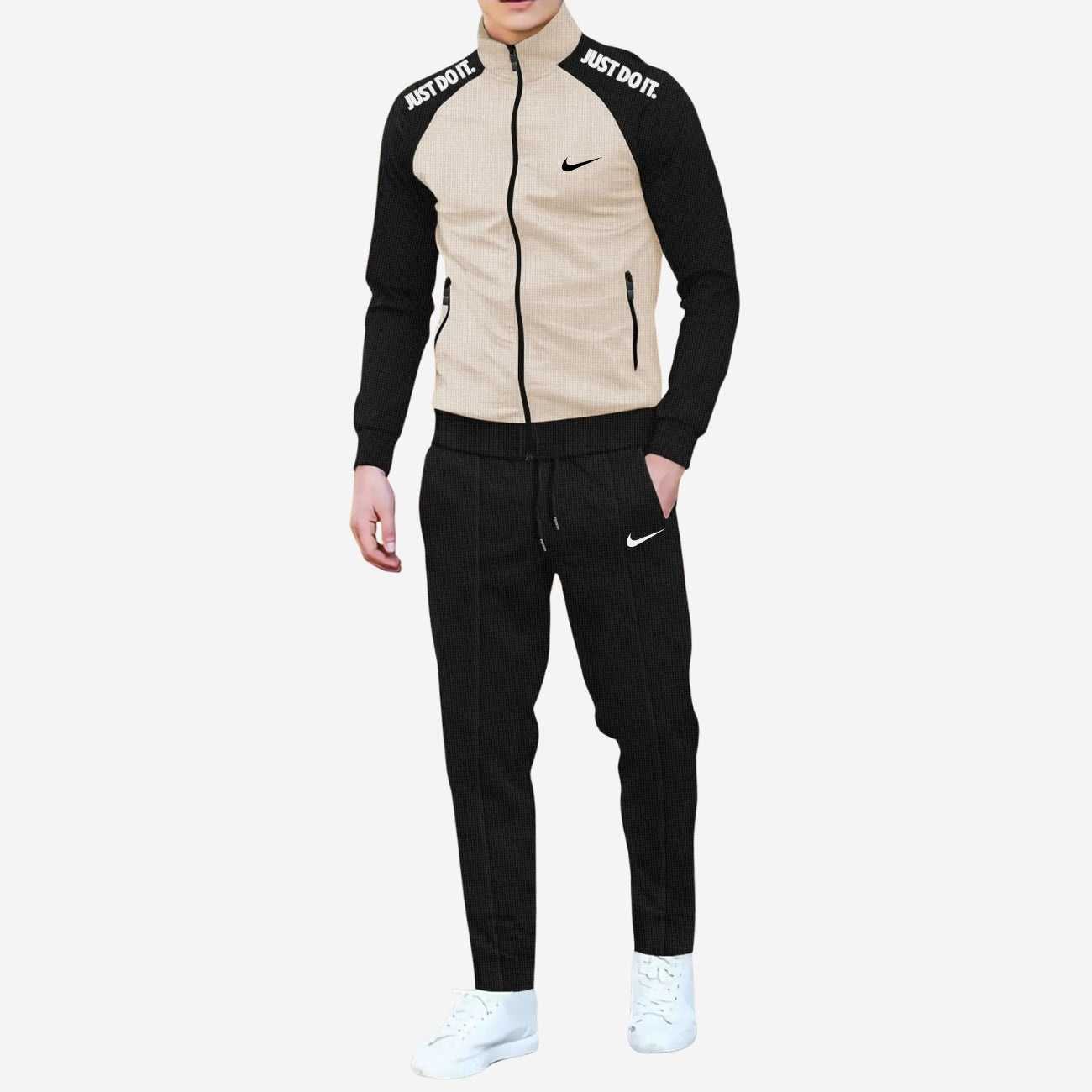 Survêtement Bicolore Zippé - PRIX DÉSTOCKAGE