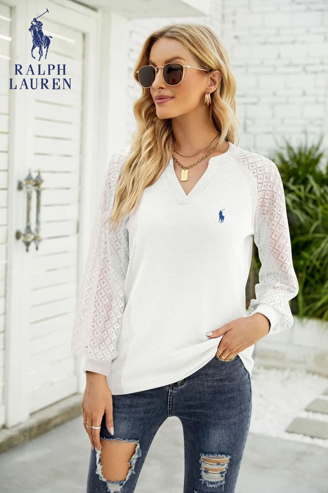 Haut Élégant à Manches Longues || VENTE DE DÉSTOCKAGE