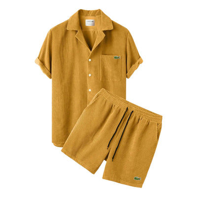 Ensemble Chemise & Short Décontracté - PRIX DÉSTOCKAGE