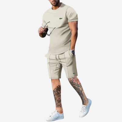 Set T-Shirt & Short Décontracté - PRIX DÉSTOCKAGE