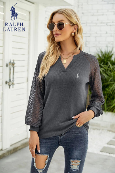 Haut Élégant à Manches Longues || VENTE DE DÉSTOCKAGE