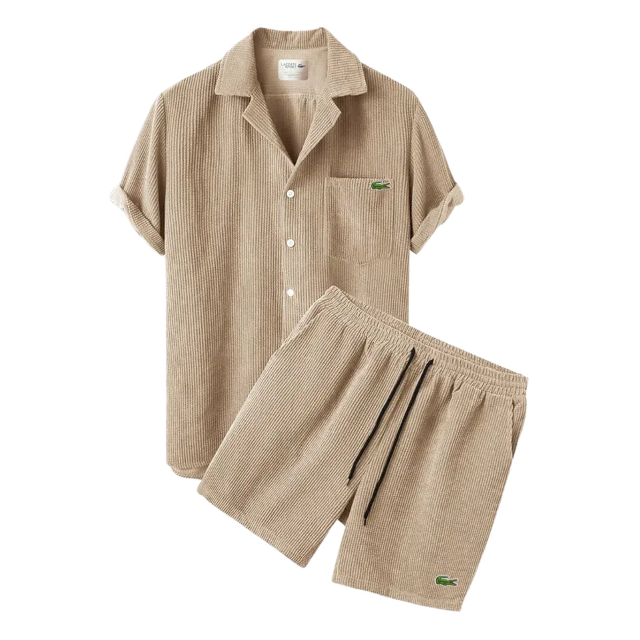Ensemble Chemise & Short Décontracté - PRIX DÉSTOCKAGE
