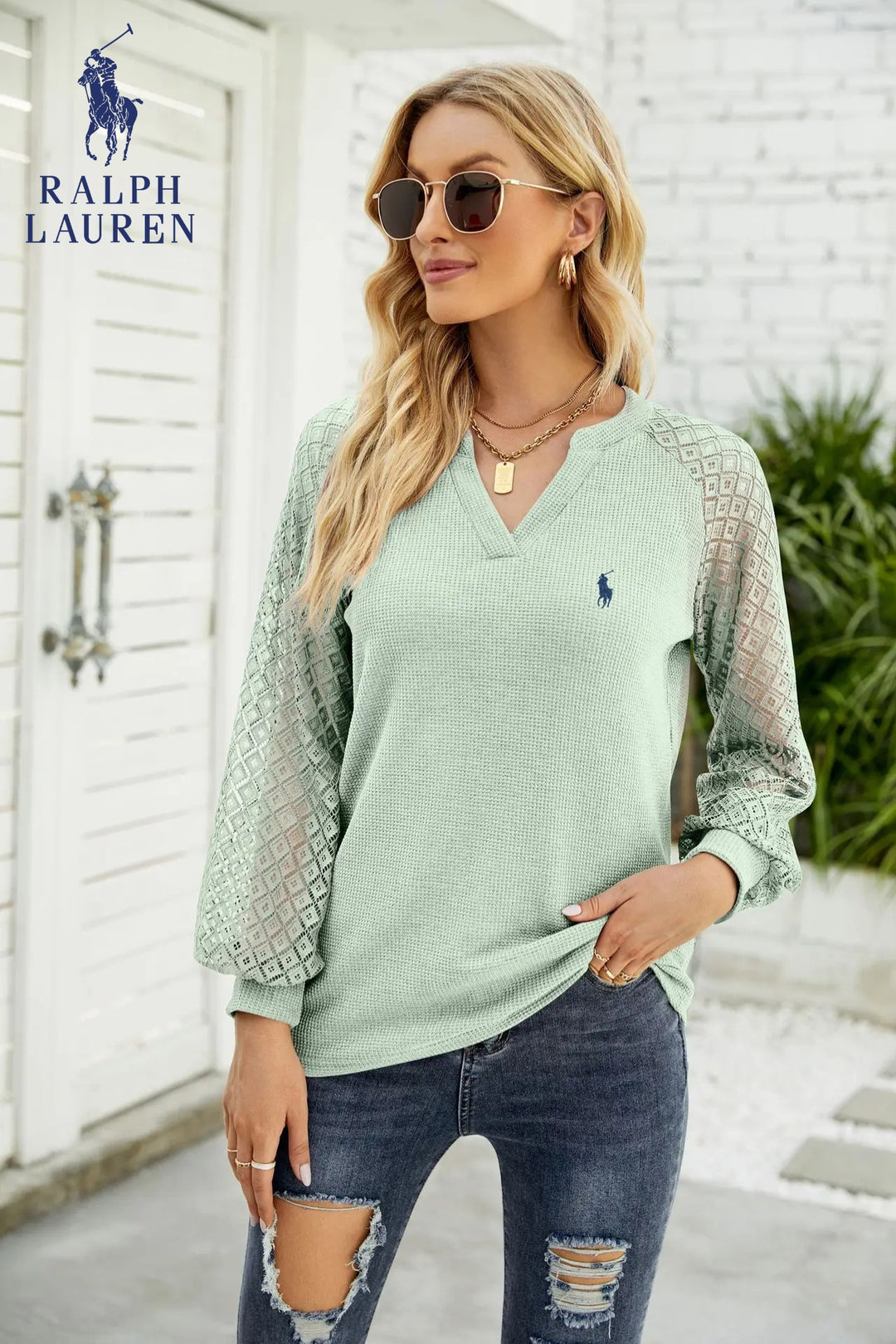 Haut Élégant à Manches Longues || VENTE DE DÉSTOCKAGE